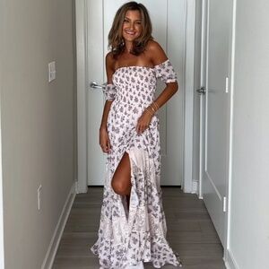 Boutique Pink Floral Maxi